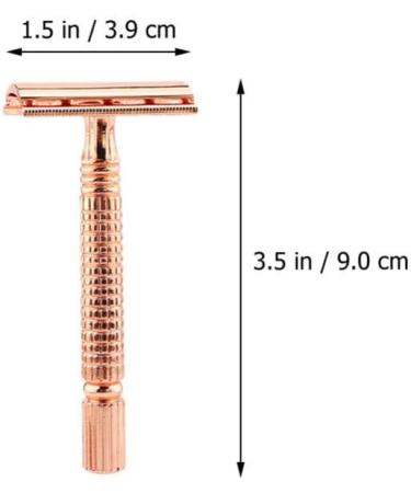 Shop Minkissy 2-Pack Reusable Metal Razors for Women - Eco-Friendly Aluminum Alloy Design | Perfect for Smooth Shaving & Grooming - Buy Online on GoSupps.com