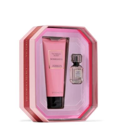 Victoria's Secret Bombshell Mini Fragrance Duo Gift Set - Eau de Parfum & Travel Lotion - Buy Online on GoSupps.com