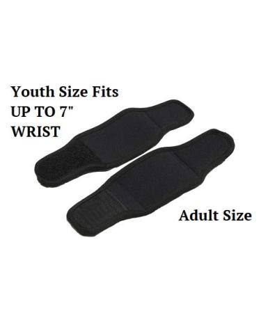 Adjustable Neoprene Wrist Support Bands for Men Women & Youth - 360 Comfort Fit (Teal - Buy Online on GoSupps.com