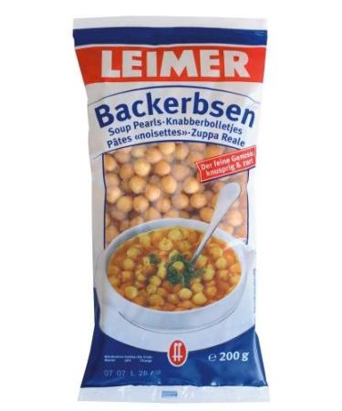 Leimer Baking Peas pack of 8 (8x 200 g bags)