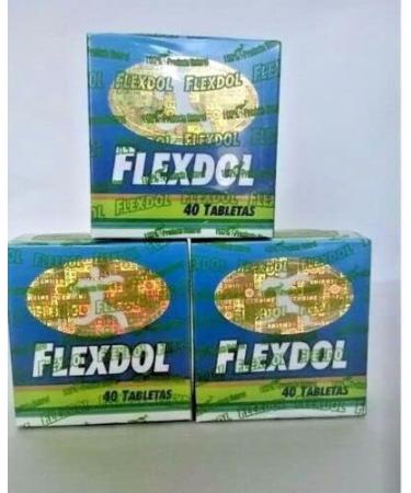 FLEXDOL for Pain and Joint Diseases - Eliminates Joint Aches - 40 Tablets - Buy Online on GoSupps.com