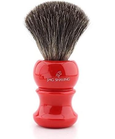 Jag Shaving pure genuine badger hair shaving brush resin handle wet shaving brush