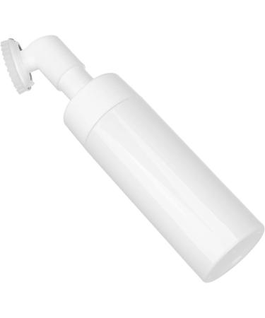 Silicone Brush Head Foaming Bottle Large Diameter Smooth Design Spiral Bottle Mouth Press Type Pump Head Round Bottom Bottle for Lotion or Facial Cleanser Bottling (150ML) 150ML 1 count (Pack of 1) - Buy Online on GoSupps.com