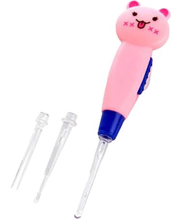 LED Lighting Earwax Remover Tool for Kids and Adult Ear Pick Spoon Curette Tweezer Earwax Remover Ear Spoon Cleaning Replaceable Head Lighting Earplugs Earwax Cleaning Kit - Buy Online on GoSupps.com