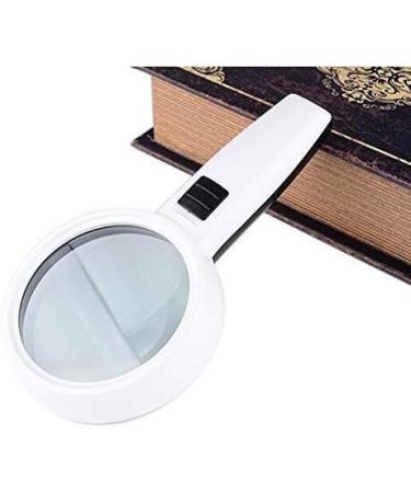 Magnifying Glasses Educational Hobby Magnifiers Illuminated Magnifying Glass with Led Elderly/Low Vision/Child Students Read Books Comfortable Anniversary - Buy Online on GoSupps.com