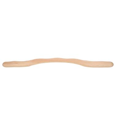 Gua Sha massage tool made of wood massage stick made of wood massage stick made of beech efficient massager for anti- 52 cm wood color