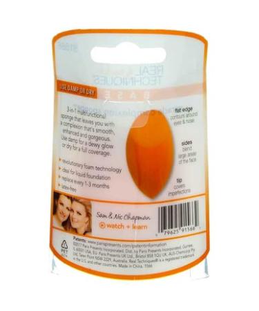 Real Techniques Miracle Complexion Sponge by Samantha Chapman - Flawless Makeup Application - Buy Online on GoSupps.com