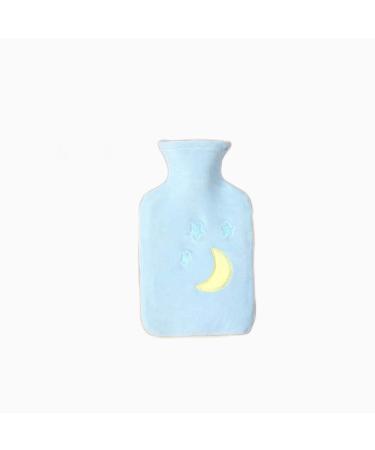 Heat bottle with cover heat bottle monochrome plush thick pvc silicone rubber heat bottle irrigation hand warmers warm palace warm bag 1000ml-10
