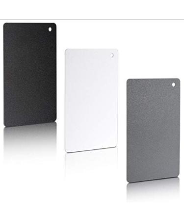 HoneyAce Photography White Balance Card - 18% Gray Card for Digital Camera Calibration and Color Checker - Ideal for Video DSLR and Film - Buy Online on GoSupps.com