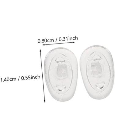 Healeved Sunglasses Nose Pads Replacement Kit - 90 Pairs Anti-Slip Push-In Nose Pads for Glasses - Transparent Color 3 Medium 3 PCs - Buy Online on GoSupps.com