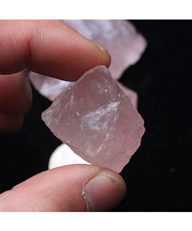 100G Natural Raw Pink Rose Quartz Crystal Stone Specimen Home Goods - Buy Online on GoSupps.com