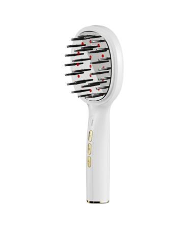 Peigne lectrique anti-chute de cheveux rouge et bleu lumi re soin cuir chevelu massage pousse cheveux peigne infrarouge coiffeur