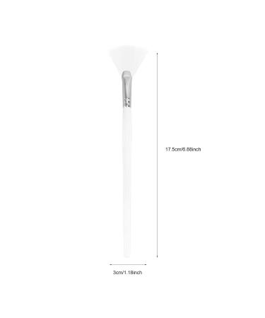 Lurrose 2PCS Premium Facial Mud Applicator Brushes - Professional Fan Shaped Durable Brushes for Travel | International Shipping Available - Buy Online on GoSupps.com