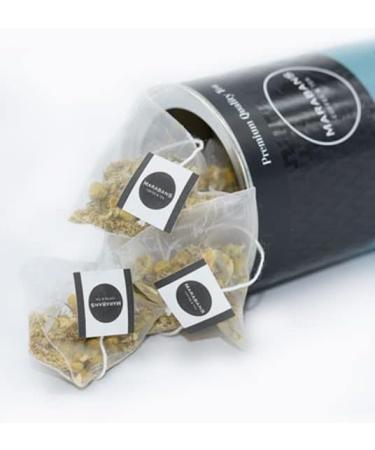  Marabans Coffee & Tea Marabans Chamomile Pyramid Pot of 25 sachets (pyramids) Gluten-free infusion Soothing and digestive properties. - Buy Online on GoSupps.com