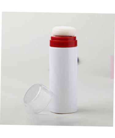 GAFOKI Baby Powder Lotion Travel Containers Set - 6 Pcs | Infant Powder Storage Bottles | Talcum Powder Holder | Travel Makeup Bottles - White & Red - Buy Online on GoSupps.com