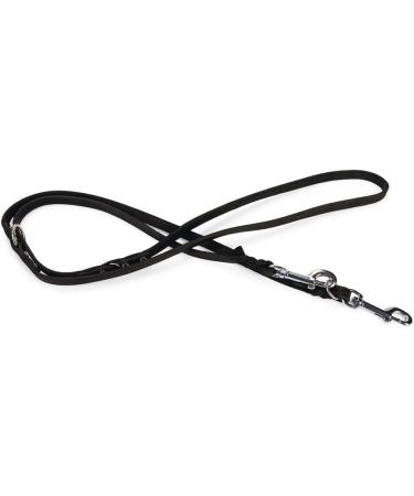 Karlie Rondo Black Braided Leash - 200 cm Length 12 mm Width | Durable & Stylish Dog Leash for International Shipping - Buy Online on GoSupps.com