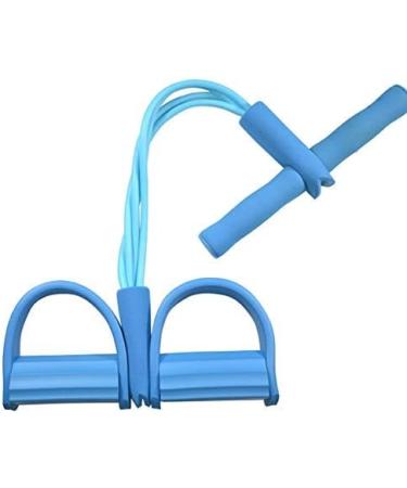 20 11 4 Tubes Natural Latex Elastic Pull Rope - Fitness Equipment for Abdomen Waist Arms & Legs - Blue Bodybuilding Expander - Buy Online on GoSupps.com