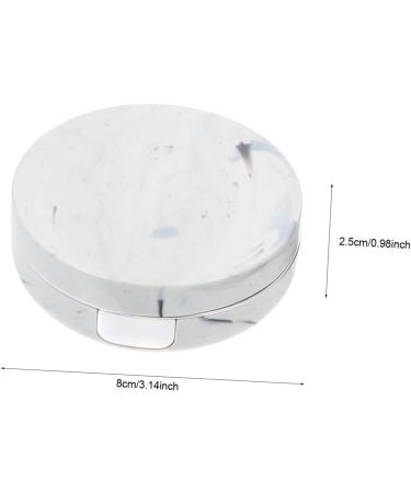 Buy Solustre Double Box Glasses Case - Perfect for Contact Lenses Cosmetic Lenses & More | International Shipping Available - Buy Online on GoSupps.com