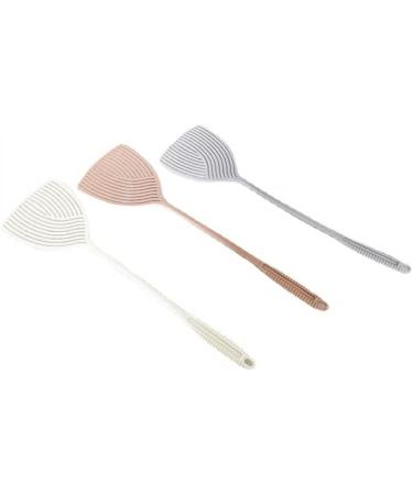 ShuWen Fly Swatter 5PCS Plastic Multi Pack Manual Fly Squat Insect Mosquito Wasp Pest Control with Long Flexible Handle for Flies and Mosquito Heavy Duty Assorted Colors - Buy Online on GoSupps.com