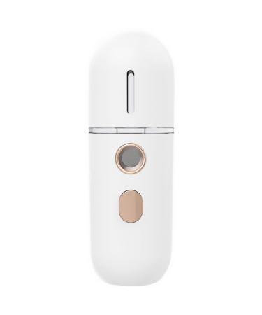 Vaporisateur Facial Nano Brume Hydratant Portable Blanc Appareil Beaut Visage Compact L ger pour Soins du Visage Pulv risateur Vapeur pour Hydratation et Rafra chissement Peau