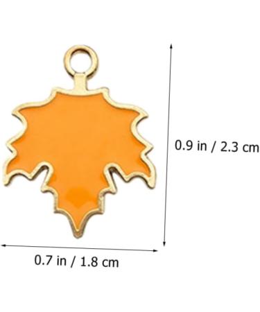 DIYEAH 32pcs Thanksgiving Pumpkin Head Pendant Bulk Charms Enamel Maple Leaf Charms Pumpkin Diy Jewelry Pendant Earrings Metal Charms for Jewelry Making Craft Supplies Bracelet Zinc Alloy - Buy Online on GoSupps.com