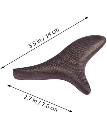 Fomiyes Wooden Hand Massage Tool Set - Manual Acupuncture Pen & Thai Depth Tissue Massager - Full-Body Meridian Therapy - 2 Pieces - Buy Online on GoSupps.com