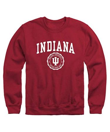 Ivysport Crewneck Sweatshirt for College, Heritage Logo, Color, Adult Unisex Medium Indiana - Cardinal - Buy Online on GoSupps.com