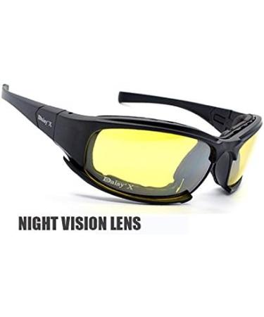 Buy Trymway Tactical Eyewear 4LS - Men's Military X7 Polarized Sunglasses | Bulletproof Airsoft Glasses | Smoke Lenses for Motorcycle & Bicycle - International Shipping Available - Buy Online on GoSupps.com