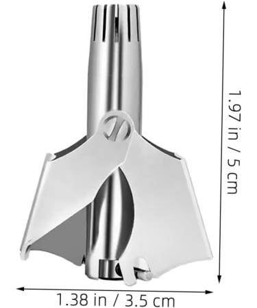 Vaguelly Man Manual Hair Trimmer Precision Nose Hair Clipping Portable for Travel and Daily Use and Ear Hair Removal Tools - Buy Online on GoSupps.com