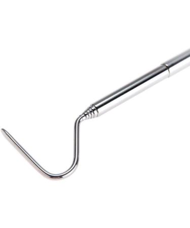 Mini Snake Hook Adjustable Stainless Steel Snake Tongs and Snake & Reptile Hook Retractable Catching Snake Handling Tool (Silver) - Buy Online on GoSupps.com