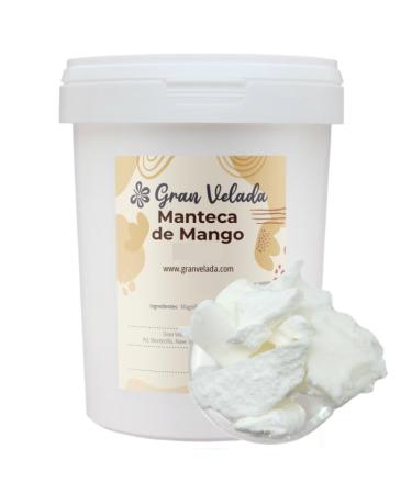 GRAN VELADA Gran Velada - Refined Mango Butter 50 ml | Ideal for face and body creams moisturizing and anti-aging cosmetic ingredient