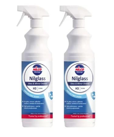 Nilco Nilglass Glass & Mirror Cleaner 2 x 1L