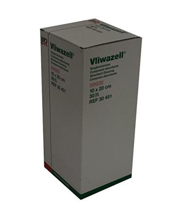 Vliwazell absorbent compresses 10x20 cm sterile 10x20 cm (1 pack)