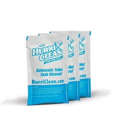 Hurriclean HC-MO48 Deluxe 3-Pack Automatic Toilet Tank Cleaner - New and Improved, No Scrubbing Required - Buy Online on GoSupps.com