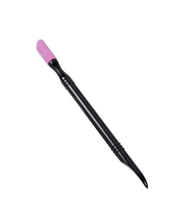 Rotekt Nail Art Cuticle Remover Scrub Quartz Pusher Stick Pen - Manicure Pedicure Tool - Buy Online on GoSupps.com