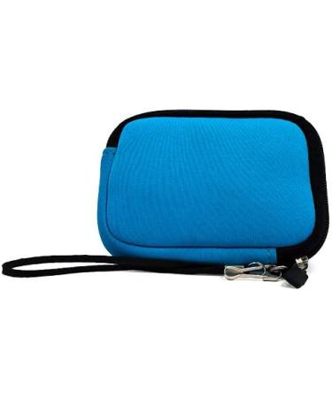Sky Blue Neoprene Padded Diabetic Tester Case - Protect Your Device in Style - Buy Online on GoSupps.com