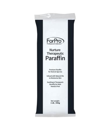 ForPro Nurture Paraffin Wax Refill 6 lbs - Fragrance Free, Non-Greasy, Moisturizing for Soft & Healthy Skin - Unscented Paraffin Blocks - Buy Online on GoSupps.com