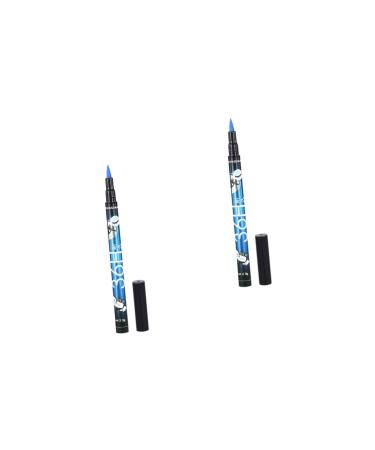 Beavorty 2Pcs Eye Pencil Pencils Eye Pencil Liquid Eyeliner For Women Eye Pencil Smudge Makeup Product Size 1x2pcs as shown x 2pcs