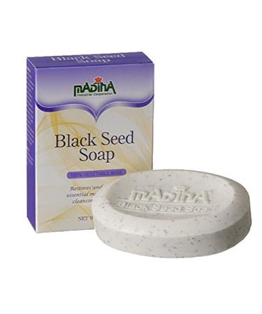 Madina 100% Vegetable Base Soap 12 bars (Black Seed)