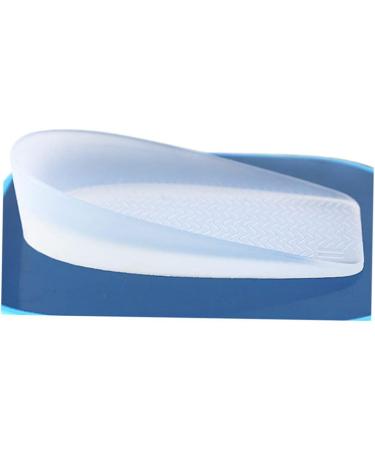 NOLITOY Height Increasing Insoles - Silicone Heel Cups & Metatarsal Pads for Plantar Support - Comfortable White Pads for Heel Lift and Height Enhancement - Buy Online on GoSupps.com