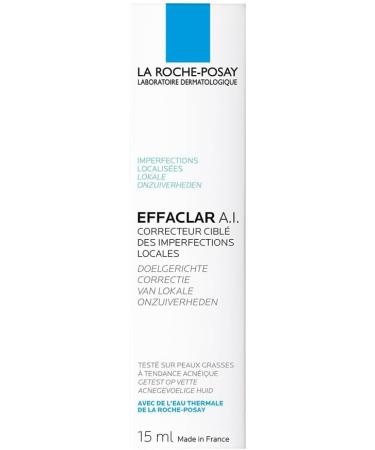 La Roche-Posay Effaclar Targeted Corrector Care Anti-Blemish Enriched with Niacinamide & LHA For Acne-prone Skin 15 ml - Buy Online on GoSupps.com