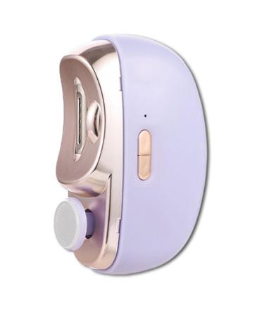 Qbkohphifm Electric Nail Clipper Grinding and Polishing Multifunctional Portable Automatic Nail Grinder Electric Manicure Tool Easy Install A Purple