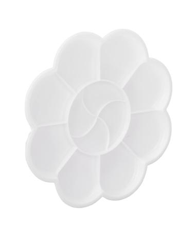 ZJchao White Paint Palette Makeup Lipstick Color Mixing Bowl Art Supply