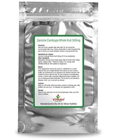 Garcinia Cambogia 1500mg x 90 Capsules - Premium Diet Supplement for Optimum Weight Management - Buy Online on GoSupps.com