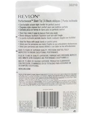 Revlon Perfectweeze Tweezer Slant Tip 5-Pack - Buy Online on GoSupps.com