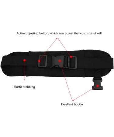 Boxwizard Dog Jogging Lead with Belly Strap Dog Lead for Small Dog Lead Zip Pocket Reflective Running Lead Belt Bag Outdoor Jogging Walking Night Running Black Waist Bag Average code - Buy Online on GoSupps.com