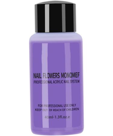Acrylic Nail Liquid Acrylic Nail Liquid Monomer 40ml Non-Yellowing Manicure Crystal Powder Carving Fluid - Buy Online on GoSupps.com