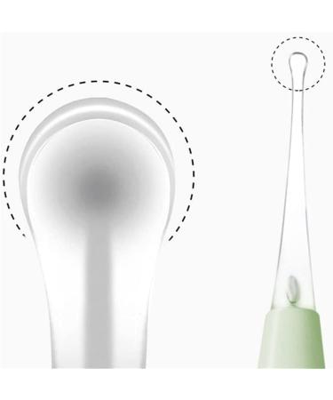 KouRy LED Ear Pick & Earwax Remover Tool - Green Earwax Cleaner with Grips & Scoop for Gentle Ear Cleaning - Buy Online on GoSupps.com
