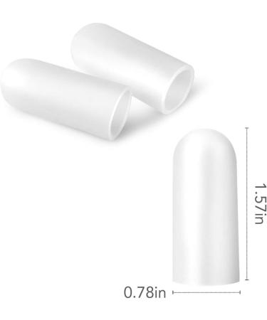 Mofun Digital Toe Caps x2 | Gel Toe Protection | Conditions & Softens | Protects Against Pressure & Friction (Small/Medium) Small/ Medium - Buy Online on GoSupps.com
