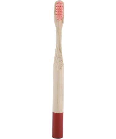 Buy Jerliflyer 6 Colors Kids Bamboo Toothbrush (10 Pack) - Eco-Friendly Soft Bristles Wooden Handle - Red - Buy Online on GoSupps.com